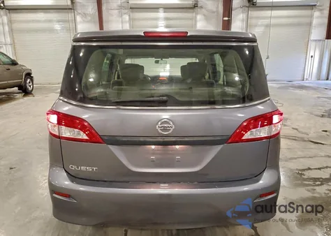 2014 Nissan Quest S from USA, damaged, VIN JN8AE2KP2E9107182